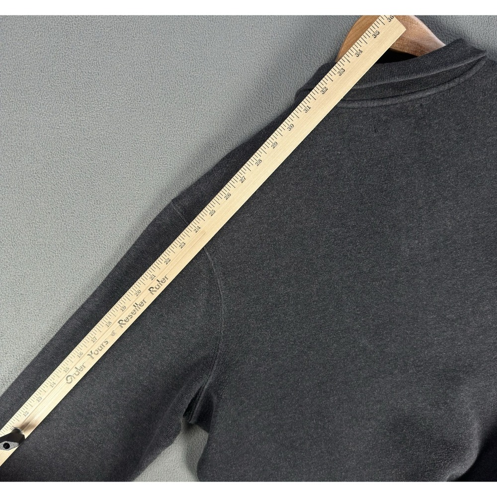 Polo Ralph Lauren Quarter Zip Sweater Mens 2XL Grey Old Money Prep Office Knit - Picture 6 of 7
